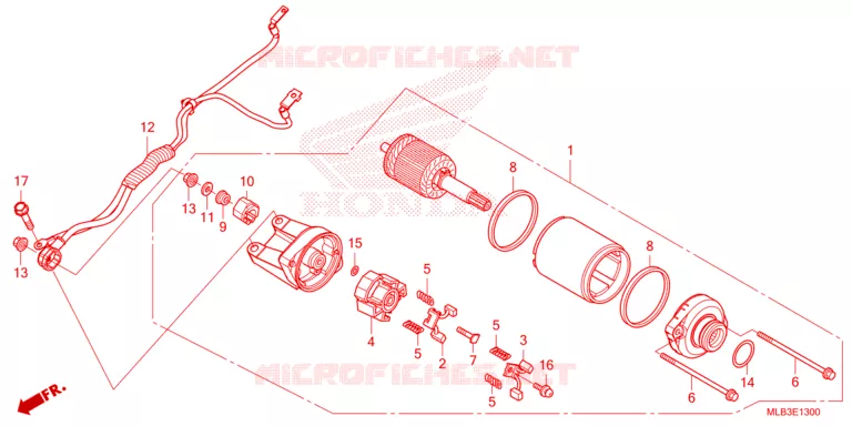 STARTER MOTOR Honda MOTO 750 HORNET 2024  CB750AP