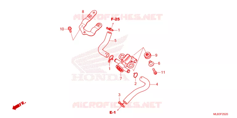 AIR INJECTION VALVE Honda MOTO 750 HORNET 2023  CB750AP