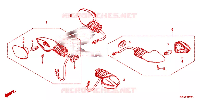 INDICATOR Honda MOTO 150 CRF 2021  CRF150LL