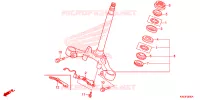 STEERING DAMPER for Honda CBR 150 R REPSOL 2017