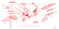 STICKERS for Honda BEAT 110 2025