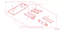 TOOL for Honda CBX 250 TWISTER 2004