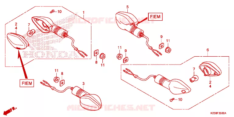 INDICATOR Honda MOTO 110 CD 2014  CB110CME