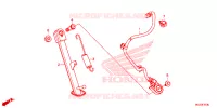 STAND for Honda CB 500 F 2014