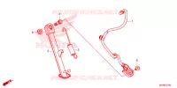 SIDE STAND for Honda CB 500 F 2017