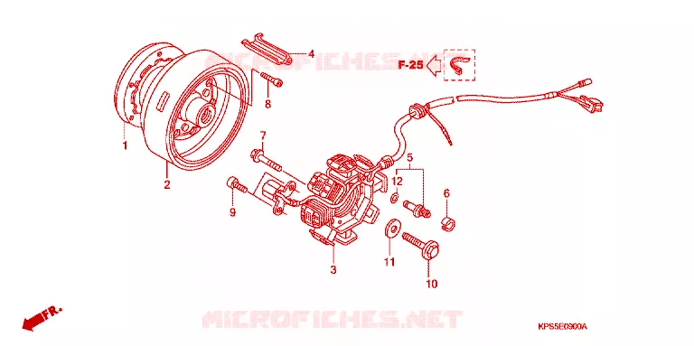 ALTERNATOR Honda MOTO 230 CRF 2013  CRF230FC