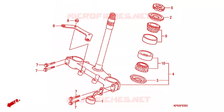 STEERING DAMPER Honda MOTO 230 CRF 2014  CRF230FC