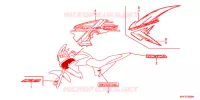 STICKERS for Honda TRANSALP 700 2013