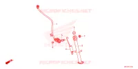 SIDE STAND for Honda CBR 650 R ABS 2024