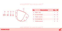 WINDSHIELD for Honda CB 650 R 2023
