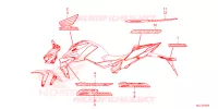 STICKERS for Honda CB 1000 HORNET SP 2025