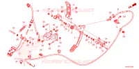 PEDAL for Honda PIONEER 1000-3 FOREST 2025