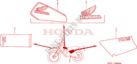 EMBLEM  for Honda XLS 125 1984
