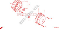 IGNITION COVER for Honda CT 110 TRAIL UY 1996