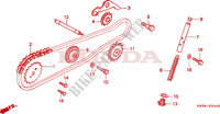 CAM CHAIN   TENSIONER for Honda C 90 circle shape winker 2000