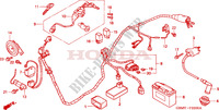 WIRE HARNESS   IGNITION COIL   BATTERY for Honda SFX 50 MOPED 2001