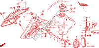 FUEL TANK for Honda CRF 70 2011