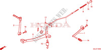 BRAKE PEDAL   KICK  for Honda CRF 50 2011