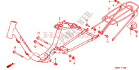 FRAME for Honda RACOON color PB301M 2000