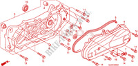 SWINGARM   LEFT CRANKCASE COVER for Honda ZOOMER 50 DELUXE 2009