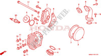 CYLINDER HEAD COVER for Honda C 90 1993