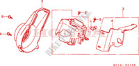 ENGINE COOLING FAN COVER for Honda VISION MET IN 50 1994