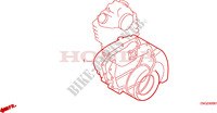 GASKET KIT for Honda FOURTRAX 350 4X4 sub light 1988