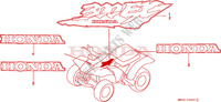EMBLEM (2) for Honda TRX 300 SPORTRAX EX 1997