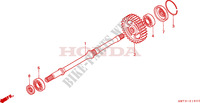 FINAL SHAFT for Honda FOURTRAX 400 FOREMAN 4X4 2000