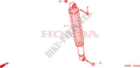 REAR SHOCK ABSORBER for Honda TRX 250 FOURTRAX RECON Electric Shift 2003
