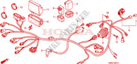 WIRE HARNESS  for Honda TRX 250 FOURTRAX RECON Electric Shift 2004