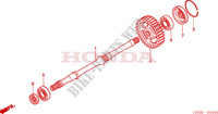 FINAL SHAFT for Honda FOURTRAX 450 FOREMAN 4X4 Electric Shift 2003