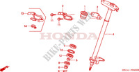 STEERING SHAFT for Honda FOURTRAX SPORT 400 EX 2002