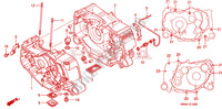 CRANKCASE for Honda FOURTRAX 350 RANCHER 4X4 Electric Shift 2000