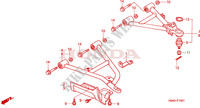 FRONT SUSPENSION ARM (2) for Honda FOURTRAX 350 RANCHER 4X4 2000