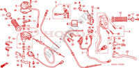 LEVER   SWITCH   CABLE for Honda FOURTRAX 650 RINCON 2005