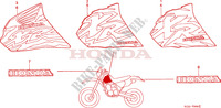 MARK (XR250RT/V/W) for Honda XR 250 R 1996