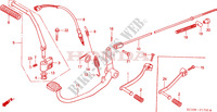 KICK STARTER ARM   BRAKE PEDAL   GEAR LEVER for Honda CG 125 2001