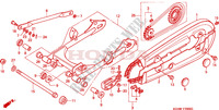 REAR ARM for Honda CG 125 1998