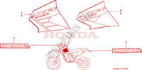 MARK (XR400R2/3) for Honda XR 400 2002