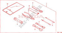 TOOL for Honda H 100 carrier single seat 1984