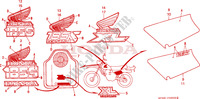 STICKERS for Honda XLS 185 1990
