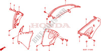 BODY COVER for Honda AROBASE 125 2004