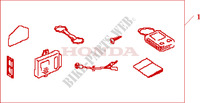 ALARM for Honda AROBASE 125 TWO TONES 2002