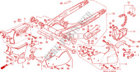 REAR ARM   CHAIN CASE for Honda XR 200 R 1985