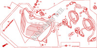 HEADLIGHT  for Honda 125 VARADERO 2006