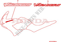 STICKERS for Honda 125 VARADERO DELUXE 2007