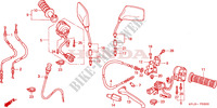 LEVER   SWITCH   CABLE for Honda CB 250 TWO FIFTY 2001