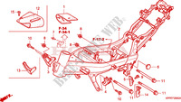 FRAME for Honda CBR 125 TRICOLOR 2010