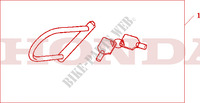 U LOCK 115/270 for Honda CBR 125 BLACK 2010